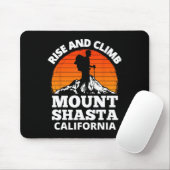 カリフォルニア シャスタ山 登山 マウスパッド (マウス)