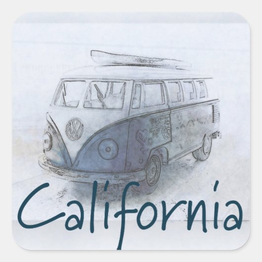 カリフォルニア スクエアシール (正面)