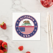 カリフォルニア スタンダードカクテルナプキン (インサイチュ)