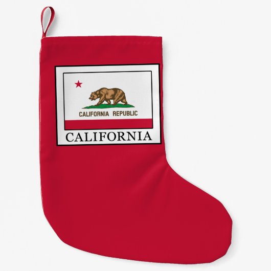 カリフォルニア スモールクリスマスストッキング (正面)