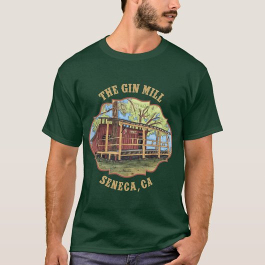 カリフォルニア セネカ オールドジン ミル Tシャツ (正面)
