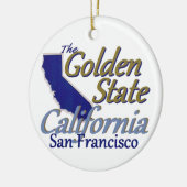 カリフォルニア セラミックオーナメント (左)