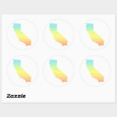 カリフォルニア・チルフェード ラウンドシール (シート)