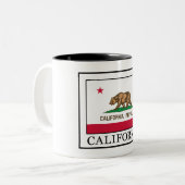カリフォルニア ツートーンマグカップ (正面左)