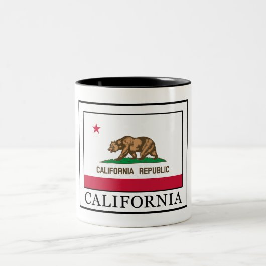 カリフォルニア ツートーンマグカップ (中央)