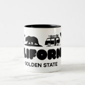 カリフォルニア ツートーンマグカップ (中央)