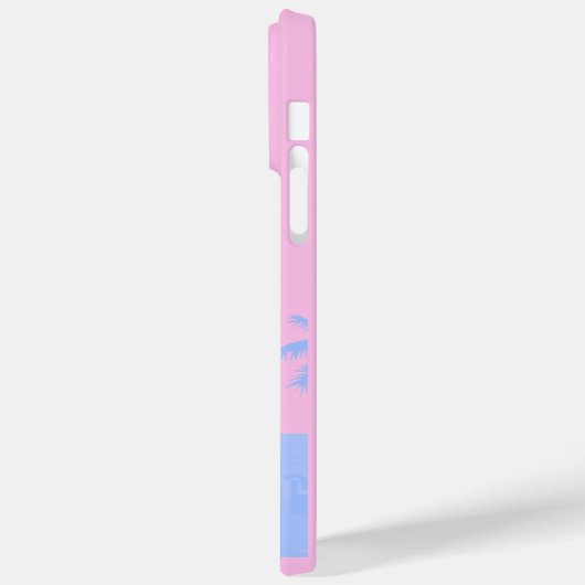 カリフォルニア、トラベルアート名門私立校風の、 Case-Mate iPhoneケース (裏面 / 左)