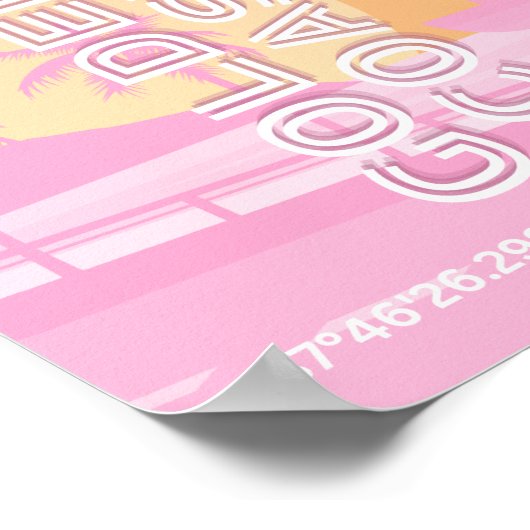 カリフォルニア、トラベル名門私立校風のアート名門私立校風の、旅行 ポスター (角)