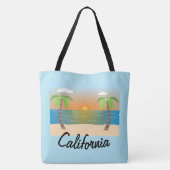 カリフォルニア トートバッグ (裏面)