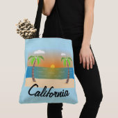 カリフォルニア トートバッグ (クローズアップ)