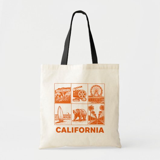 カリフォルニア トートバッグ (正面)
