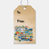 カリフォルニア・ドリーミング ギフトタグ (正面)