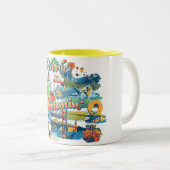 カリフォルニア・ドリーミング ツートーンマグカップ (正面右)