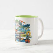 カリフォルニア・ドリーミング ツートーンマグカップ (正面右)