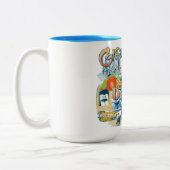 カリフォルニア・ドリーミング ツートーンマグカップ (左)