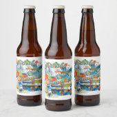 カリフォルニア ドリーミング ビールラベル (ボトル)