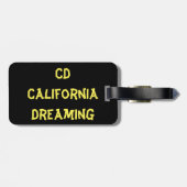 カリフォルニア・ドリーミング・モノグラム ラゲッジタグ (裏面横)