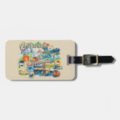 カリフォルニア・ドリーミング ラゲッジタグ (正面横)