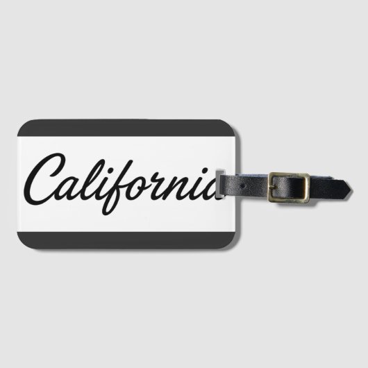 カリフォルニア・ドリーミング ラゲッジタグ (正面横)