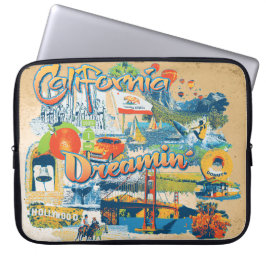 カリフォルニア・ドリーミング ラップトップスリーブ