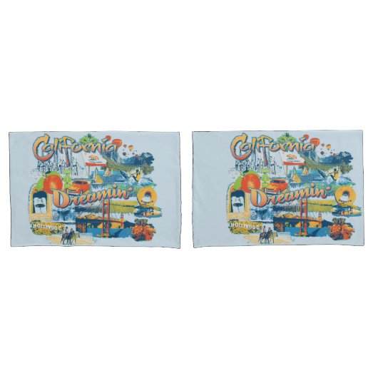 カリフォルニア・ドリーミング 枕カバー (フロントセット)