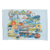 カリフォルニア・ドリーミング 枕カバー (正面左)