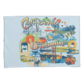 カリフォルニア・ドリーミング 枕カバー (正面右)