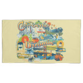 カリフォルニア・ドリーミング 枕カバー (正面左)