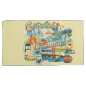 カリフォルニア・ドリーミング 枕カバー (正面右)