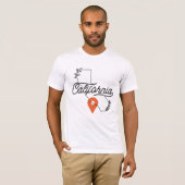 "カリフォルニア・ドリーミング" Tシャツ (正面フル)