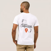 "カリフォルニア・ドリーミング" Tシャツ (裏面フル)
