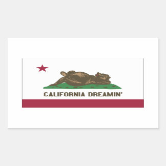 カリフォルニア・ドリーミン 長方形シール