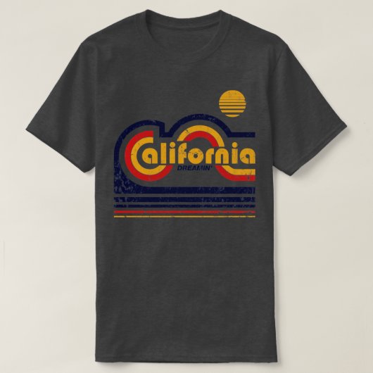 カリフォルニア・ドリーミン Tシャツ (デザイン正面)