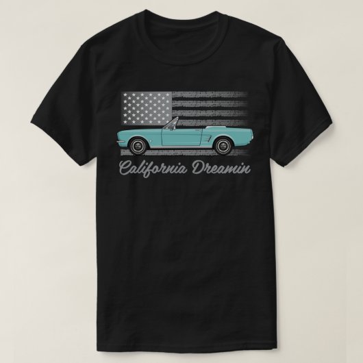 カリフォルニア・ドリーミン Tシャツ (デザイン正面)