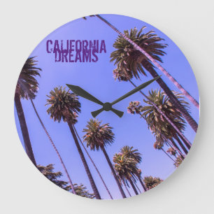 カリフォルニア·ドリームス-  ラージ壁時計