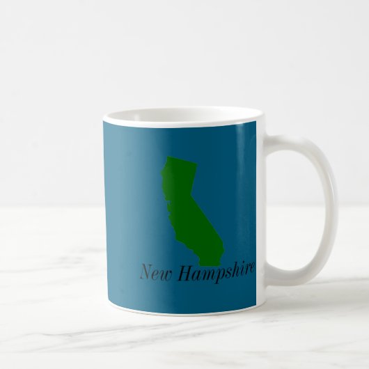カリフォルニア ニューハンプシャー コーヒーマグカップ (右)