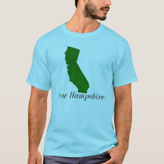 カリフォルニア、ニューハンプシャー Tシャツ