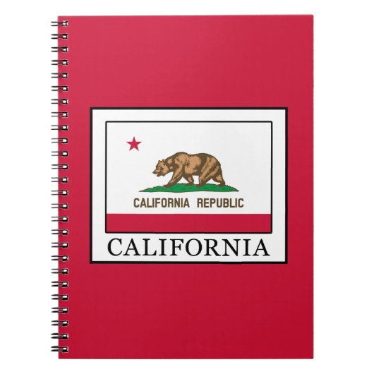 カリフォルニア ノートブック (正面)