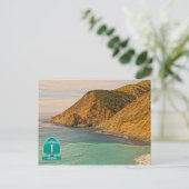 カリフォルニア・ハイウェイ1葉書 ポストカード (スタンド正面)