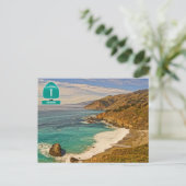 カリフォルニア・ハイウェイ1葉書 ポストカード (スタンド正面)
