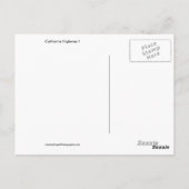 カリフォルニア・ハイウェイ1葉書 ポストカード (裏面)