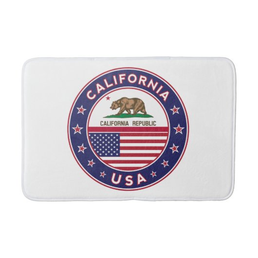 カリフォルニア バスマット (正面)