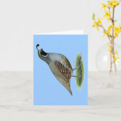 カリフォルニア・バレー・ウェイル カード (黄色い花)