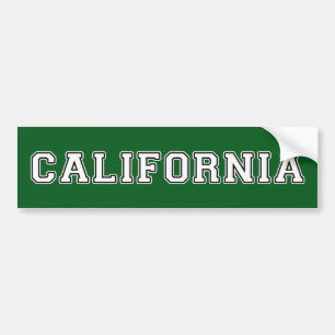 カリフォルニア バンパーステッカー