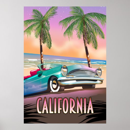 カリフォルニア・パラダイス・サンセット ポスター (正面)