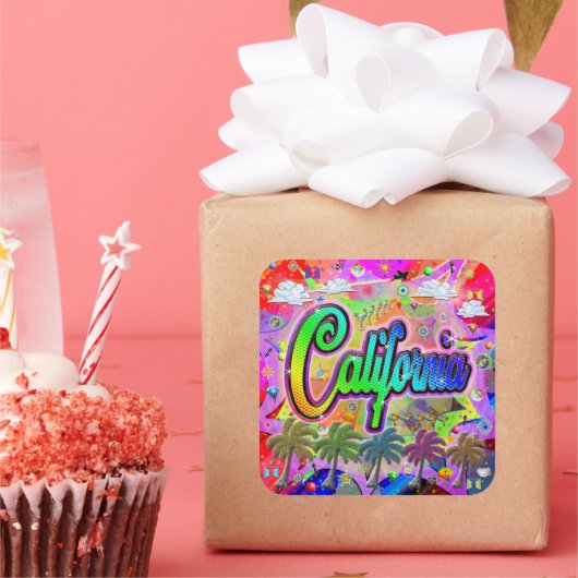 カリフォルニア ビスタ エクスプレス ステッカー (パーティー)