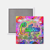 カリフォルニア ビスタ エクスプレス マグネット (正面/裏面)
