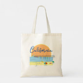 カリフォルニア ビーチ トートバッグ (裏面)