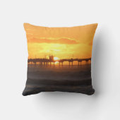 カリフォルニア・ピアアットサンセット クッション (裏面)