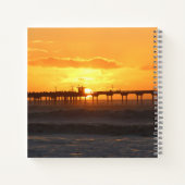 カリフォルニア・ピアアットサンセット ノートブック (裏面)